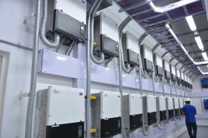 Commercial solar inverters installed in an industrial facility in the Philippines by Solaren Renewable Energy Solutions