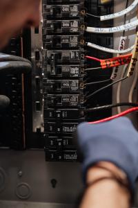 Residential electrical panel configured for integrated home automation