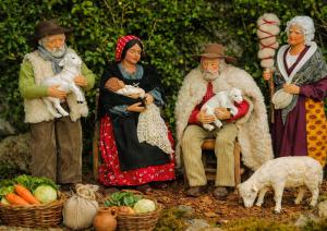 Santons de Provence figurines at Christmas