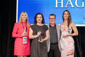 Prosperity Of Life top incomer earners for 2025 pictured on stage