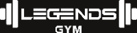 Legends Gym Logo White