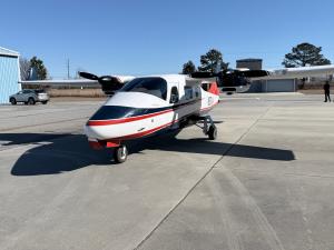Exterior picture of Speedway's Tecnam P2006T MKII