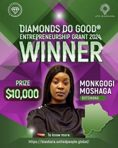 Monkgogi Moshaga - DDG Winner - Botswana