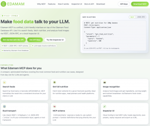 Software developers can get API keys from Edamam and plug the Food Database directly into their AI project. They can quickly create advanced features, such as a conversational food-logging chatbot or an intelligent barcode scanner that instantly interpret