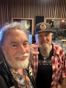 Warren Wyatt and Peter Keys at Stoner Creek Studio