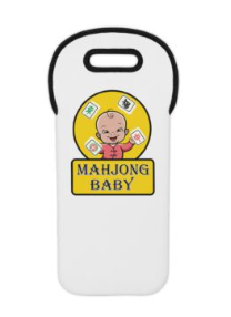 Mahjong Baby Wine Tote