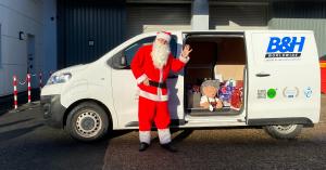 B&H Worldwide Electric Van to Deliver Christmas Gifts