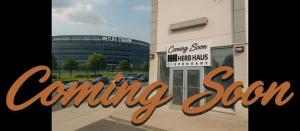 A photo of the front of the Herb Haus retail location.