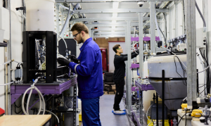 Lilac and Neptune field team members operating lithium field pilot