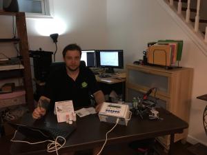 Professional radon testing report and data analysis in Rockville MD