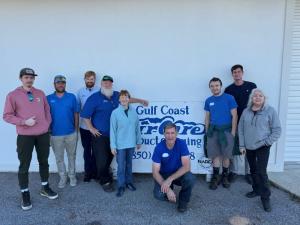 Team photo of Gulf Coast Air Care.