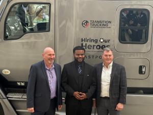 Tim Norlin (VP of Driver Recruiting), Charles Jones & CEO Rick Roehl