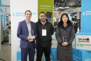 SolarQuarter (India), represented by Editor in Chief Varun Gulati (middle), selected Bekaert and OPmobility