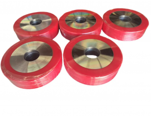 Customized Heavy Duty Polyurethane Industrial Wheels 95 A Shore Hardness PU Wheel-www.jiunaipu.com
