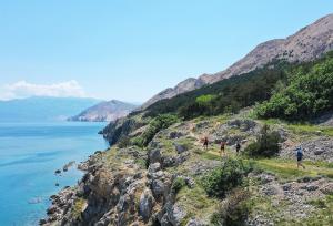 Coastal trekking at Adventure Race Croatia