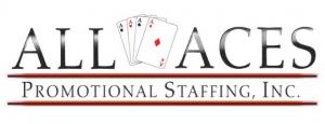 This is the All Aces Promotional Staffing logo.