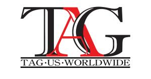 TAG US Worldwide logo featuring the words TAG, representing Together Achieving Greatness around leadership development and strategic consulting
