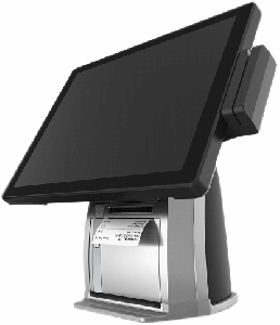 15” 4:3 multi-function PCAP touch POS system with built-in printer