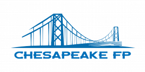 Chesapeake Financial Planners logo featuring the Chesapeake Bay Bridge