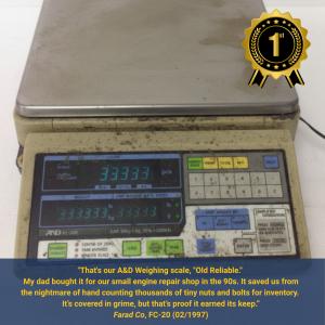 The winning FC-20 (28 Years Old)