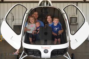 The Guison Family at TruFlight Academy in Texas