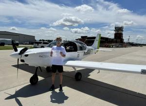 FlyTech Student's First Solo Milestone