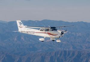 LA Flight Academy Flying Over California Landscape
