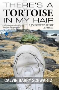 Book cover: Through storytelling that blends wit, vulnerability, and reflection, There's a Tortoise in My Hair challenges readers to reconsider how crisis and coincidence can become invitations for growth.