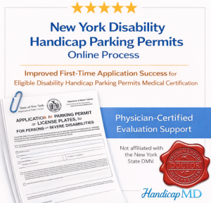 new york handicap disability parking placard permits evaluations online
