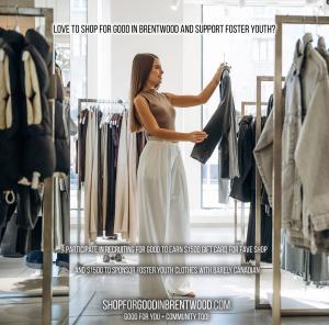 We appreciate and celebrate your referrals by rewarding The Sweetest Shopping Day in Brentwood! www.ShopforGoodinBrentwood.com The All-Inclusive Treat!