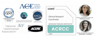 Clinical Research Coordinator Training and Certification
