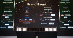 International Business Magazine honoring the Best in Business displaying the Certificates and Awards during the function