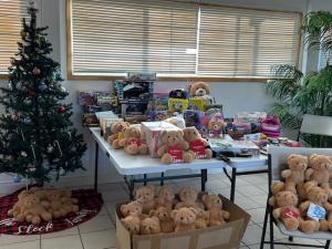 Calgary, AB, Canada – Stock Transportation – Children's Hospital Toy Drive Donations