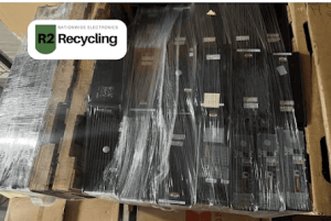 Palletized computers for recycling