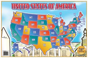 All 50 States Coloring Book Set – Each State has its own 36-page book. 1800 pages total.