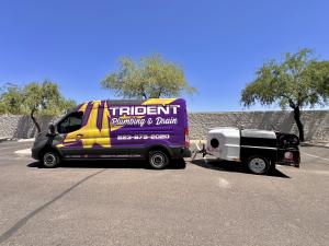Trident Plumbing Van With Jetter