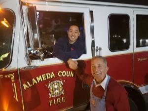 Business Attorney Fire Truck Christmas