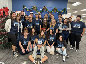 Many corporate groups, such as Adams & Associates, gave of their time to help families with critically-ill children