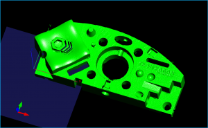 Faro Arm / Romer Arm Shop floor work flow  supported with easy to learn Probe-Scan-Verify Mastercam add-in