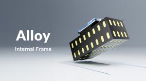 Exploded view of LiThink LiFePO4 battery showing the rigid automotive-grade alloy internal frame that provides constant compression and prevents cell swelling for long-term durability.
