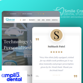 dental website design