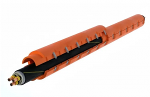 85A Hardness PU Subsea Protection Duct Polyurethane Undersea Cable Ducting-jiunaipu.com