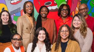Creative Repute team at a Philadelphia-based Black-owned woman-led design and development agency