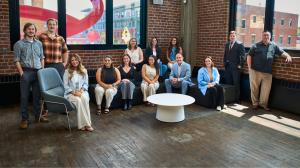 Group photo of team members from 316 Strategy Group at their Omaha, Nebraska headquarters, following the agency’s recognition as the Top Digital Marketing Agency of 2026.