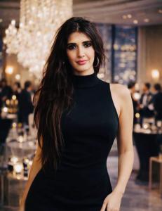 British Film Executive Nadia Alexander-Khan, Founder of Picture House Film TV and Media, photgraphed at a private industry event.