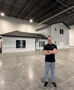 Brandon at training center