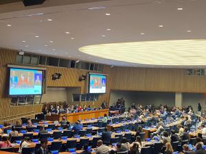 Global delegates gather at the 80th United Nations General Assembly for multilateral dialogue on international policy and sustainable development.