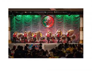 Youth from Group Folklorico Mahetzi performed a series of folk dances in celebration of the charity's 9th anniversary.
