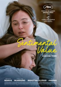 This is the original film poster for NYCFF CLOSING NIGHT "Sentimental Value"