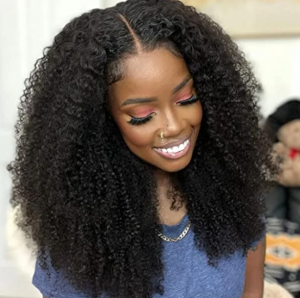 Kinky wig for black women